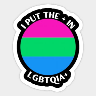 Polysexual Pride Identity LGBTQIA Sticker